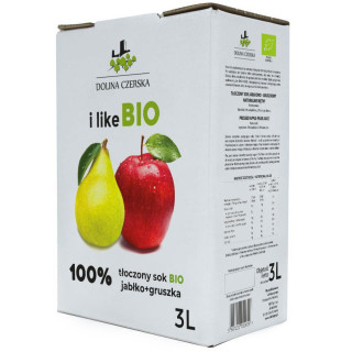 Sok Jabłkowo Gruszkowy NFC BIO 3l | DOLINA CZERSKA - Ekochatka