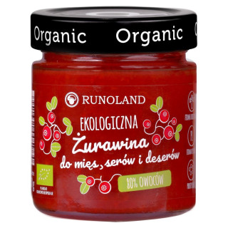 Żurawina do Mięs, Serów i Deserów BIO 200g | RUNOLAND - Ekochatka