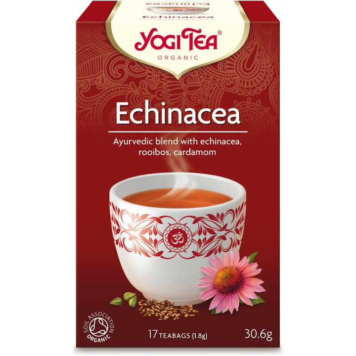 Herbatka Echinacea BIO (17x1,8g) 30,6g | YOGI TEA - Ekochatka