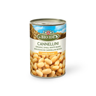 Fasola Biała Drobna w Zalewie BIO 400g (240g) | LA BIO IDEA - Ekochatka