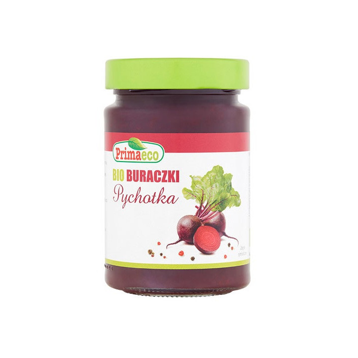 Buraczki Tarte Pychotka Bezglutenowe BIO 280g | PRIMAVIKA - Ekochatka