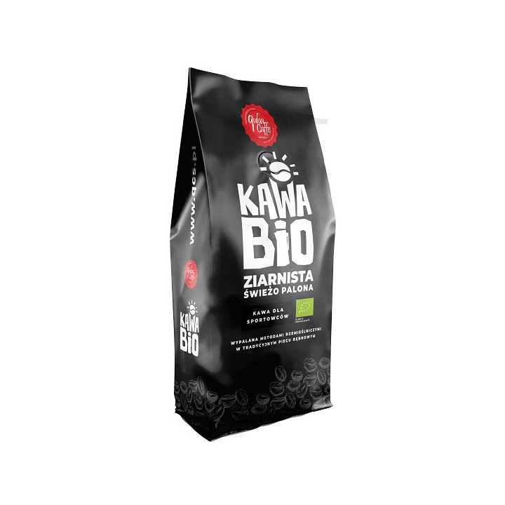 Kawa Ziarnista Arabica/robusta dla Sportowców BIO 250g | QUBA CAFFE - Ekochatka