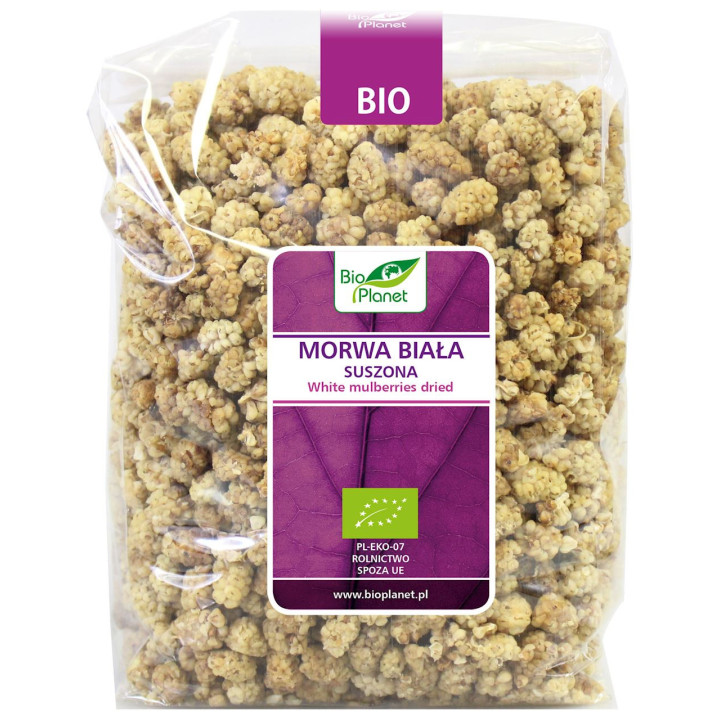 Morwa Biała Suszona BIO 1kg | BIO PLANET - Ekochatka