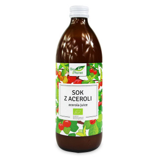 Sok z Aceroli NFC BIO 500ml | BIO PLANET - seria SOKI I ZAKWASY - Ekochatka