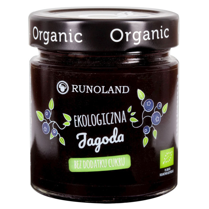 Słodka Przekąska Jagoda BIO 200g | RUNOLAND - Ekochatka