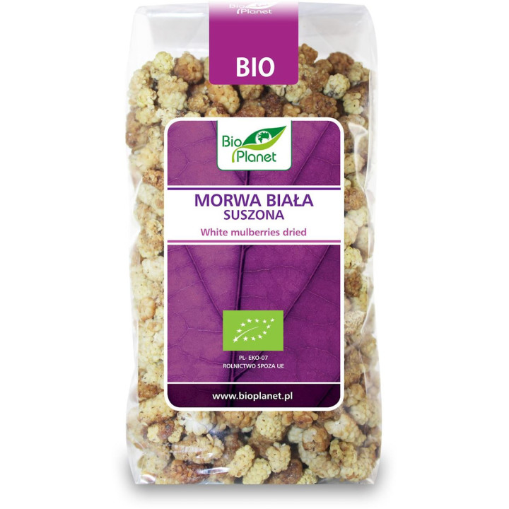 Morwa Biała Suszona BIO 250g | BIO PLANET - Ekochatka