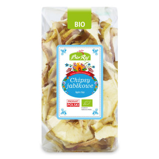 Chipsy Jabłkowe Bezglutenowe BIO (Polska) 50g | BIO RAJ - Ekochatka