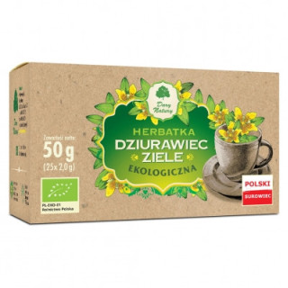 Herbatka Ziele Dziurawca BIO (25x2g) 50g | DARY NATURY - herbatki - Ekochatka
