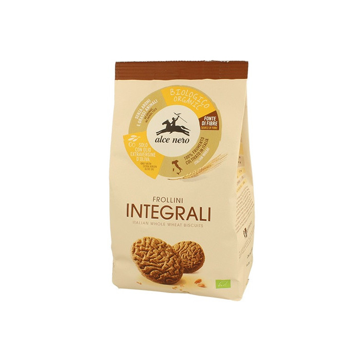 Ciastka Pełnoziarniste BIO 350g | ALCE NERO - Ekochatka