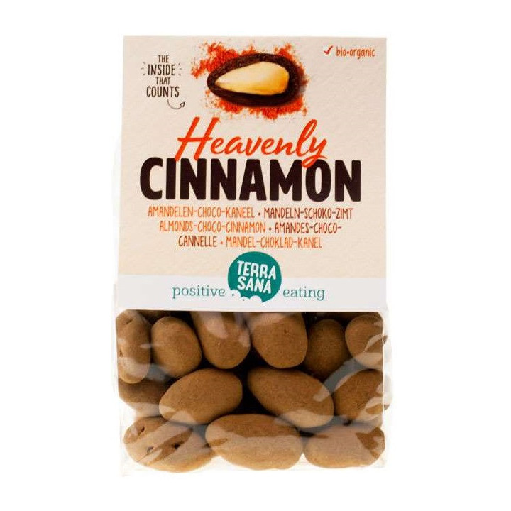 Migdały w Czekoladzie i Cynamonie BIO 150g | TERRASANA - Ekochatka