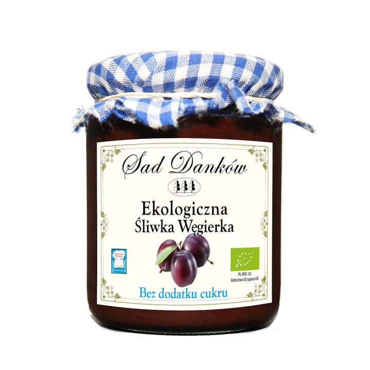 Śliwka Węgierka bez Dodatku Cukrów BIO 270g | SAD DANKÓW - Ekochatka