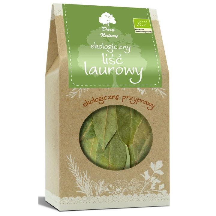 Liść Laurowy BIO 50g | DARY NATURY - przyprawy i zioła - Ekochatka