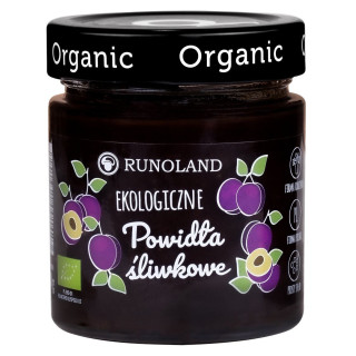 Powidła Śliwkowe BIO 230g | RUNOLAND - Ekochatka