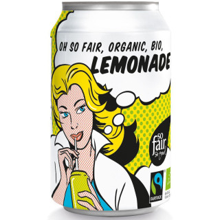 Lemoniada Fair Trade BIO 330ml | OXFAM FAIR TRADE - Ekochatka