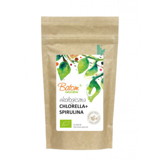 Chlorella + Spirulina BIO 240 Tabletek | BATOM - Ekochatka