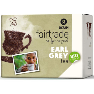 Herbata Czarna Earl Grey Fair Trade BIO (20x1,8g) 36g | OXFAM FAIR TRADE - Ekochatka