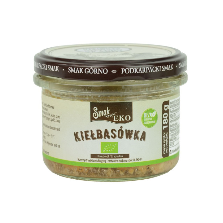 Kiełbasówka BIO 180g | SMAK EKO - Ekochatka