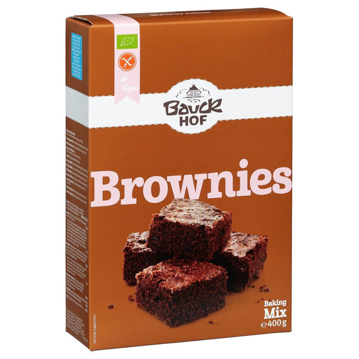 Mieszanka na Brownie Bezglutenowa BIO 400g | BAUCK HOF - Ekochatka