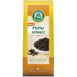 Pieprz Czarny Ziarnisty DEMETER BIO 50g | LEBENSBAUM - Ekochatka