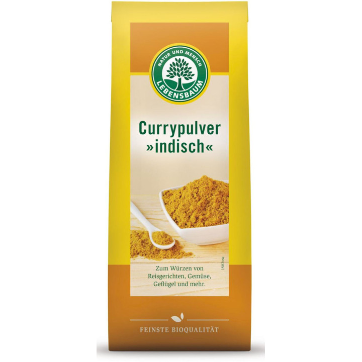 Curry Indyjskie BIO 50g | LEBENSBAUM - Ekochatka