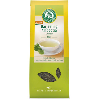 Herbata Zielona Liściasta Darjeeling DEMETER BIO 50g | LEBENSBAUM - Ekochatka