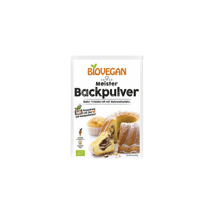 Proszek do Pieczenia Bezglutenowy BIO (3x17g) 51g | BIOVEGAN - Ekochatka