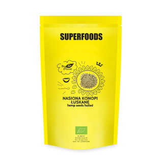 Nasiona Konopi Łuskane BIO 600g | BIO PLANET - Ekochatka