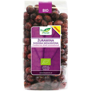 Żurawina Suszona Niesłodzona BIO 50g | BIO PLANET - Ekochatka