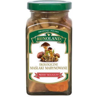 Maślaki Marynowane BIO 300g (180g) | RUNOLAND - Ekochatka