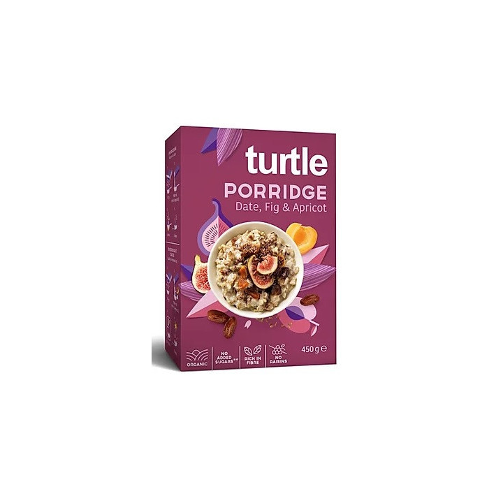 Owsianka z Suszonymi Owocami bez Dodatku Cukrów BIO 450g | TURTLE - Ekochatka