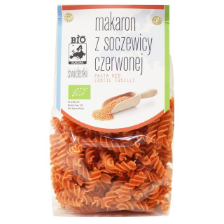 Makaron Proteinowy (z Soczewicy Czerwonej) Świderki BIO 250g | BIO PLANET - seria INNE - Ekochatka