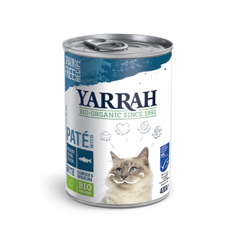 (Dla Kota) Pasztet z Kurczakiem, Śledziem i Algami Morskimi BIO 400g | YARRAH - Ekochatka
