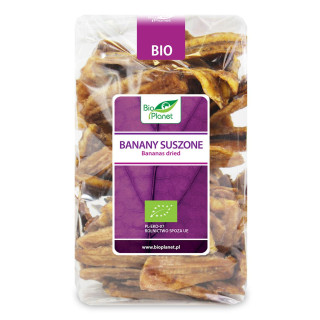 Banany Suszone BIO 400g | BIO PLANET - Ekochatka