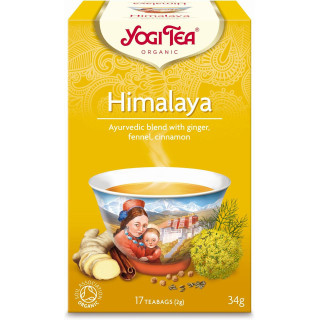 Herbatka Himalaya BIO (17x2g) 34g | YOGI TEA - Ekochatka