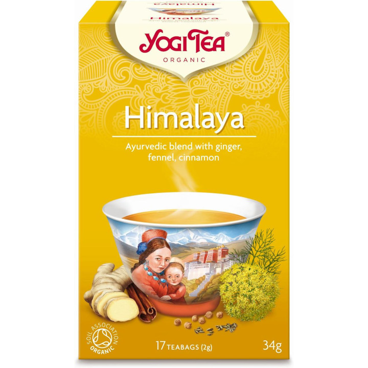 Herbatka Himalaya BIO (17x2g) 34g | YOGI TEA - Ekochatka