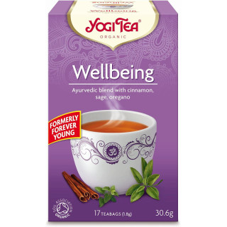 Herbatka na Dobre Samopoczucie (Wellbeing) BIO (17x1,8g) 30,6g | YOGI TEA - Ekochatka