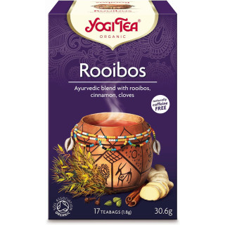 Herbatka Rooibos z Cynamonem i Goździkami BIO (17x1,8g) 30,6g | YOGI TEA - Ekochatka