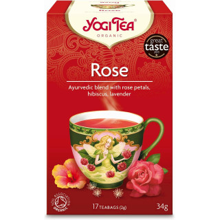 Herbatka Tao Rose BIO (17x2g) 34g | YOGI TEA - Ekochatka