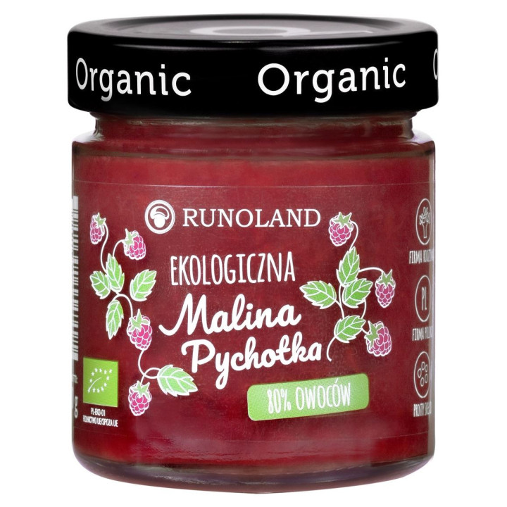 Pychotka Malina BIO 200g | RUNOLAND - Ekochatka