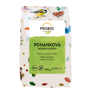 Mąka Gryczana Jasna Bezglutenowa BIO 500g | PROBIO - Ekochatka