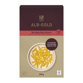 Makaron (Kukurydziano Ryżowy) Świderki Bezglutenowy BIO 250g | ALB-GOLD - Ekochatka