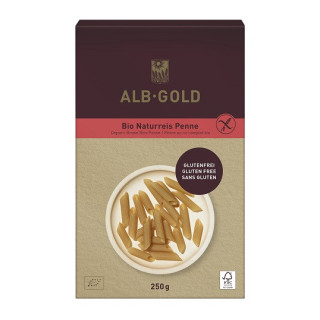 Makaron (Ryżowy Razowy) Penne Bezglutenowy BIO 250g | ALB-GOLD - Ekochatka