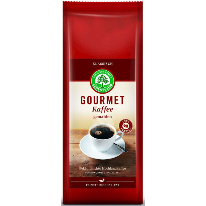 Kawa Mielona Arabica 100 % Klasyczna BIO 500g | LEBENSBAUM - Ekochatka