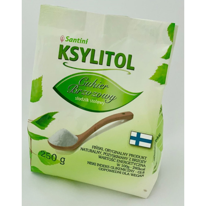 Ksylitol 250g (Torebka) | SANTINI - Ekochatka