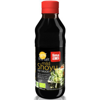 SOS Sojowy Shoyu 28 % Mniej Soli BIO 250ml | LIMA - Ekochatka