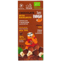 Czekolada z Orzechami Laskowymi Bezglutenowa BIO 50 g - Me Gusto (super Fudgio)