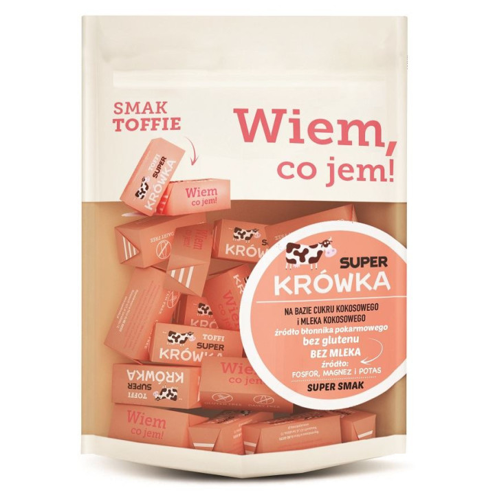Krówki Toffi Bezmleczne Bezglutenowe BIO 150g | ME GUSTO - Ekochatka