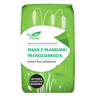 Mąka z Płaskurki Pełnoziarnista BIO 500g | BIO PLANET - Ekochatka