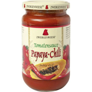 SOS Pomidorowy Papaya Chili (Pikantny) Bezglutenowy BIO 340ml | ZWERGENWIESE - Ekochatka