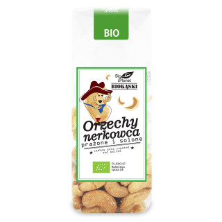 Orzechy Nerkowca Prażone i Solone BIO 100g | BIO PLANET - seria PRZEKĄSKI - Ekochatka